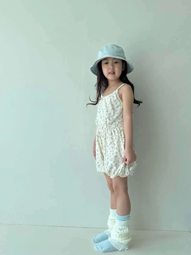 Bon Bon Butik - Korean Children Fashion - #designkidswear - Flower Sleeveless Top - 11