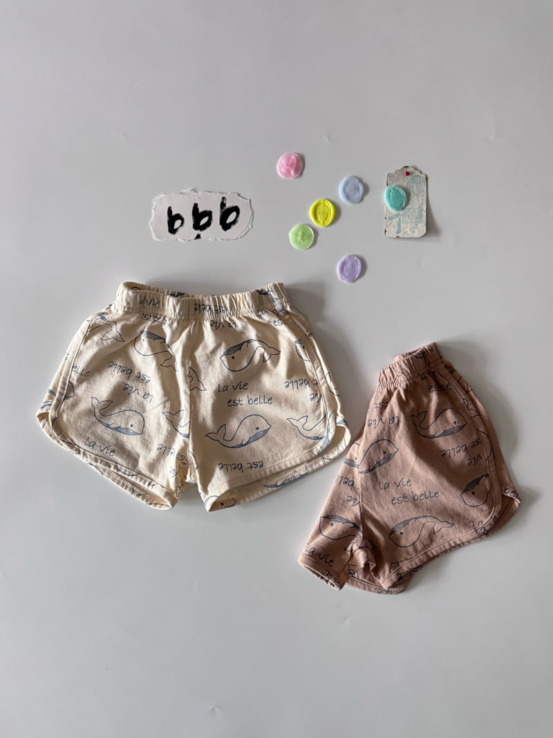 Bon Bon Butik - Korean Children Fashion - #fashionkids - Whale Shorts