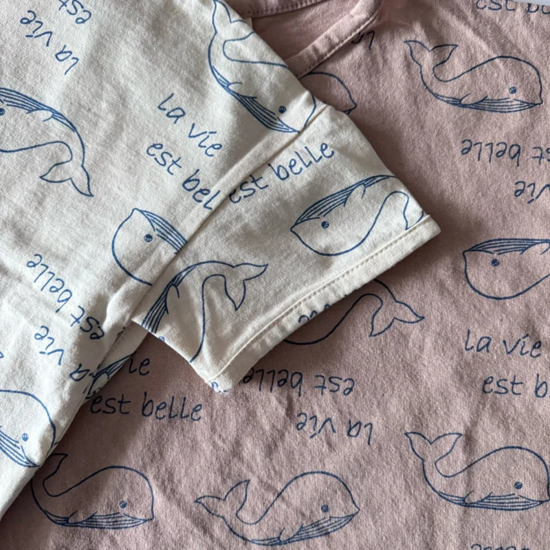 Bon Bon Butik - Korean Children Fashion - #kidzfashiontrend - Whale Tee - 2
