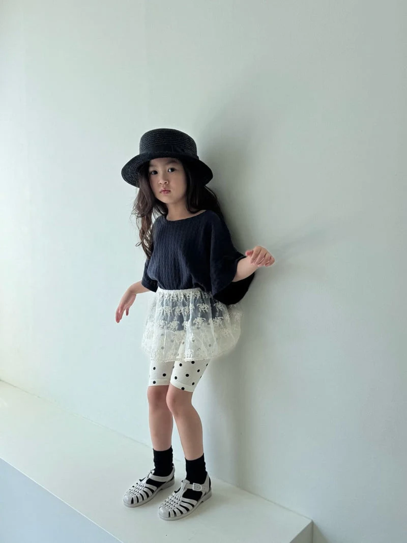 Bon Bon Butik - Korean Children Fashion - #kidsstore - Openwork Tee - 4