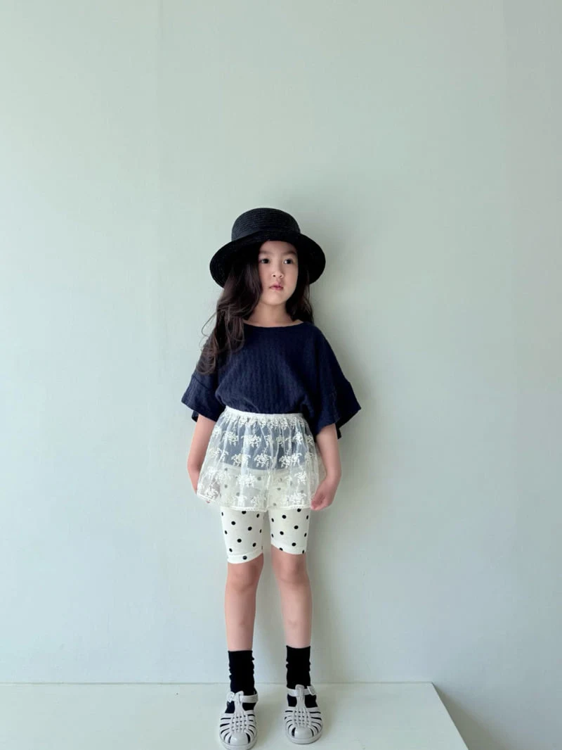 Bon Bon Butik - Korean Children Fashion - #littlefashionista - Openwork Tee - 6