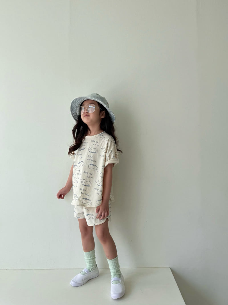 Bon Bon Butik - Korean Children Fashion - #magicofchildhood - Whale Tee - 5