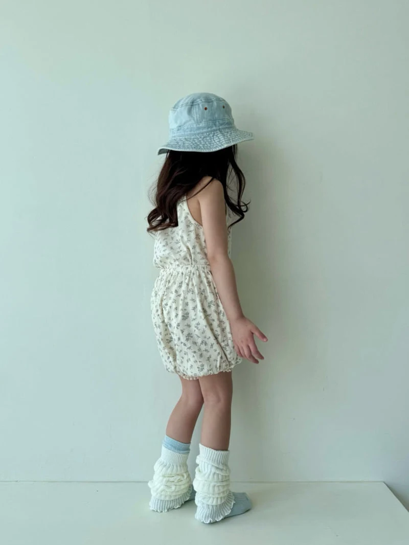 Bon Bon Butik - Korean Children Fashion - #littlefashionista - Flower Bloomer - 4