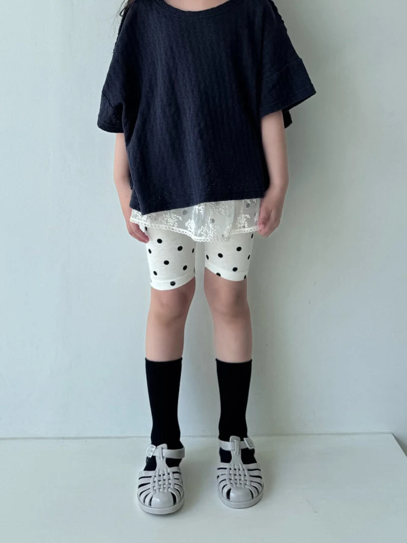Bon Bon Butik - Korean Children Fashion - #minifashionista - Openwork Tee - 8