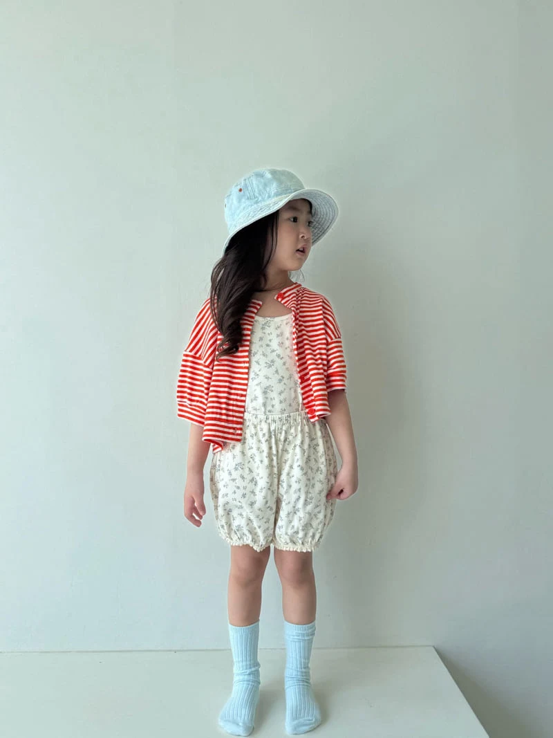Bon Bon Butik - Korean Children Fashion - #minifashionista - Flower Sleeveless Top - 6