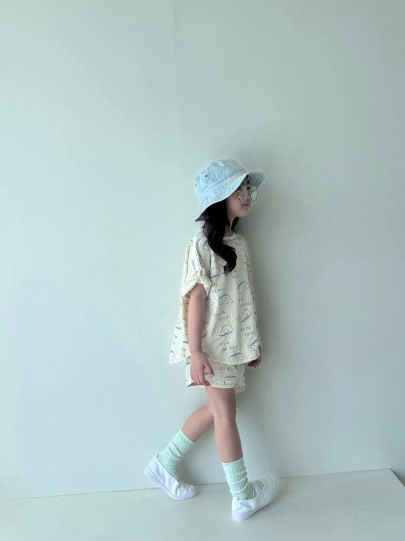 Bon Bon Butik - Korean Children Fashion - #prettylittlegirls - Whale Tee - 7