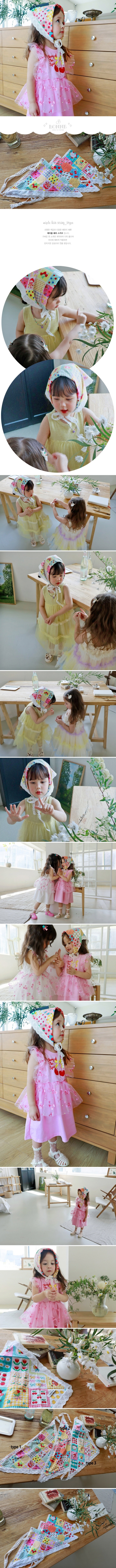 Bonne - Korean Children Fashion - #Kfashion4kids - Maple Hair Scarf