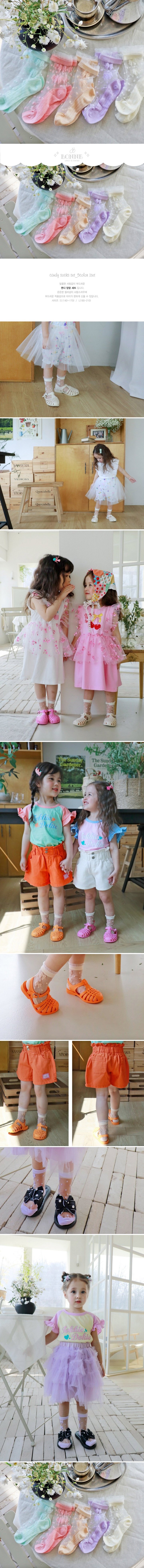 Bonne - Korean Children Fashion - #Kfashion4kids - Candy Socks Set