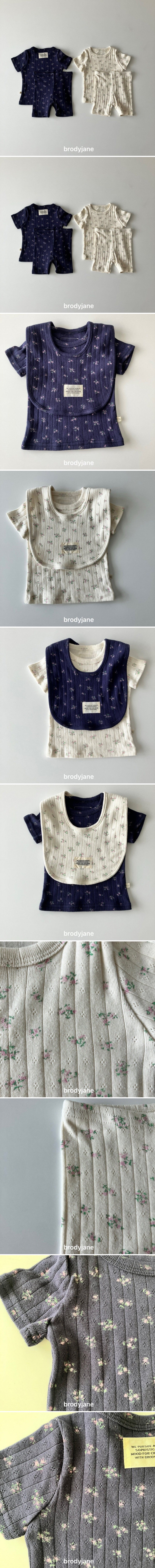 Brody Jane - Korean Baby Fashion - #babyoutfit - Blossom Set (Bibs not included)