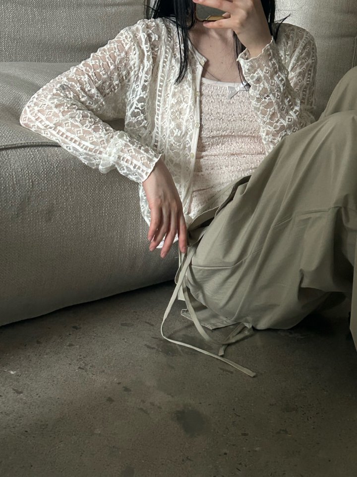 Buckle - Korean Women Fashion - #momslook - Belle Lace Cardigan - 7