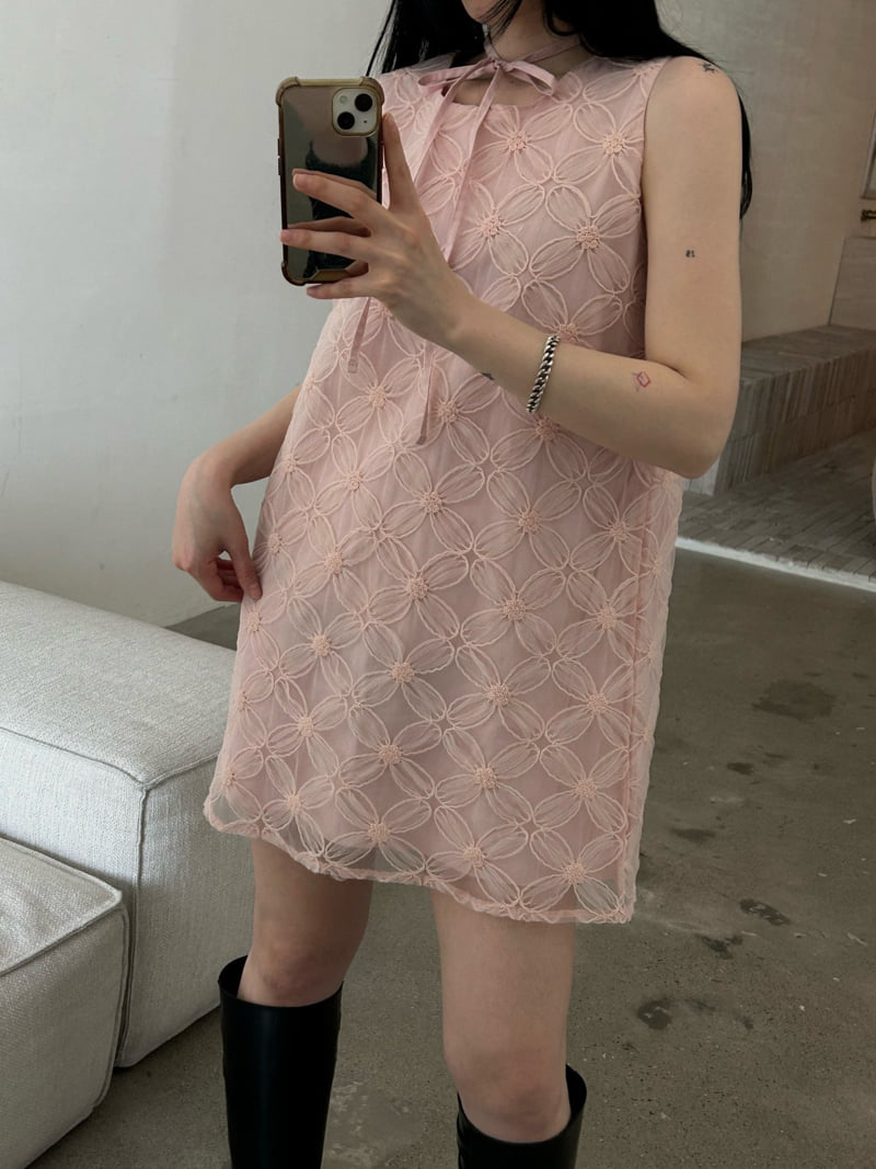 Buckle - Korean Women Fashion - #restrostyle - Garden One-piece - 7