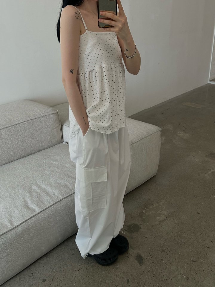 Buckle - Korean Women Fashion - #shopsmall - Dot Mini Sleeveless - 7