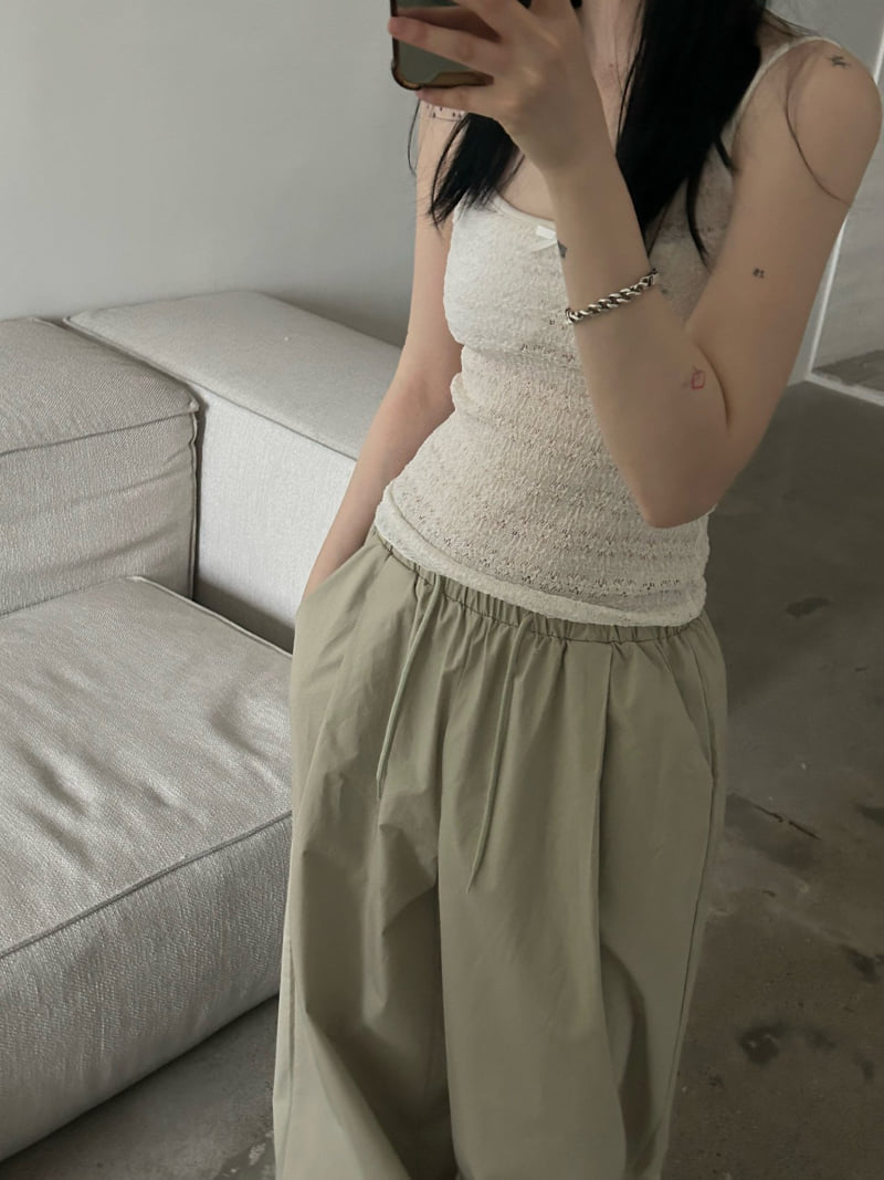 Buckle - Korean Women Fashion - #thelittlethings - Belle Lace Sleeveless - 7