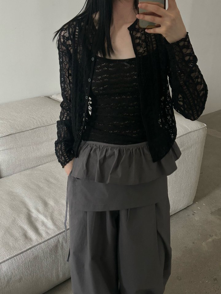 Buckle - Korean Women Fashion - #thelittlethings - Belle Lace Cardigan - 6