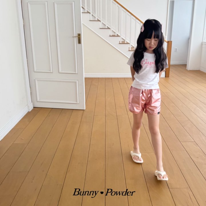 Bunny Powder - Korean Children Fashion - #childrensboutique - Glossy Pants - 8
