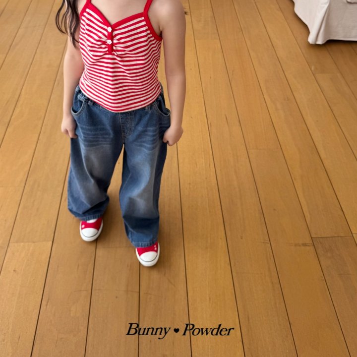 Bunny Powder - Korean Children Fashion - #designkidswear - Rose Sleeveless - 7