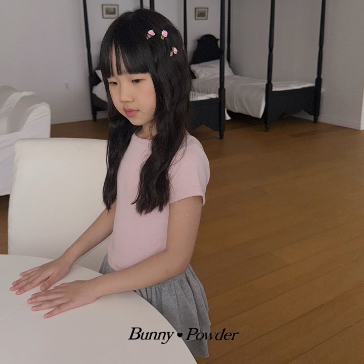Bunny Powder - Korean Children Fashion - #childrensboutique - Bling Tee - 4