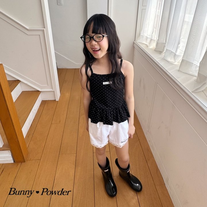 Bunny Powder - Korean Children Fashion - #discoveringself - Dot Layered Sleeveless - 4
