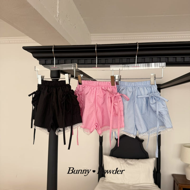 Bunny Powder - Korean Children Fashion - #fashionkids - Eyelet Pants - 12
