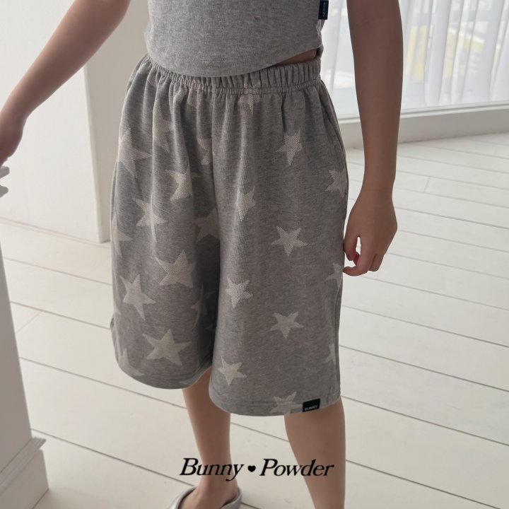 Bunny Powder - Korean Children Fashion - #fashionkids - Star Bermuda Pants - 10