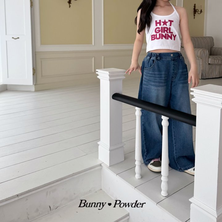 Bunny Powder - Korean Children Fashion - #fashionkids - Hot Girl Halter Sleeveless - 8