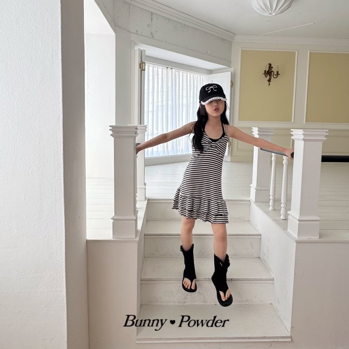 Bunny Powder - Korean Children Fashion - #kidsshorts - Girlcore One-piece - 7