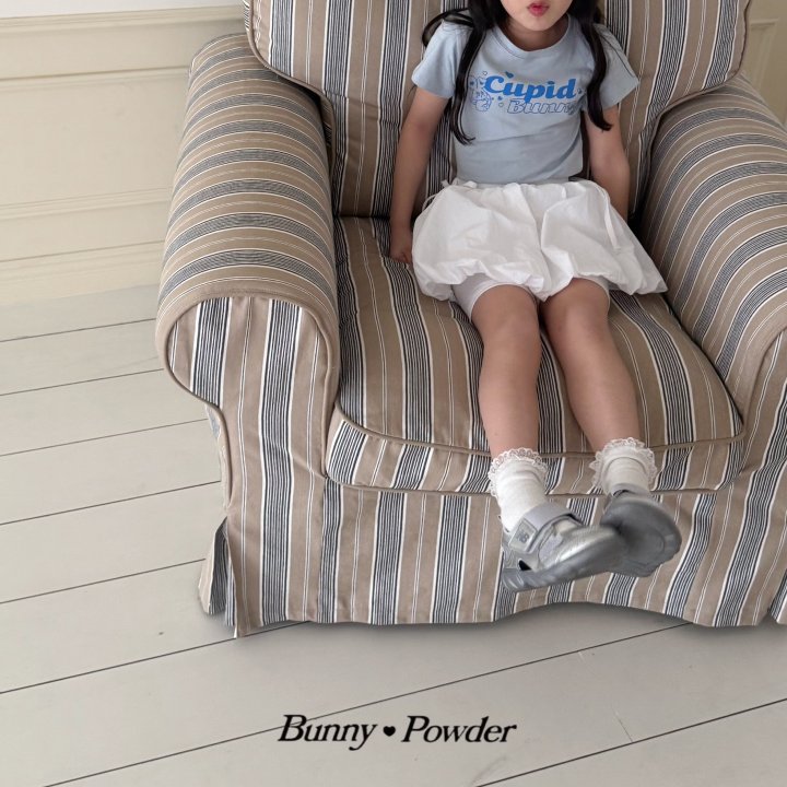 Bunny Powder - Korean Children Fashion - #kidsshorts - Angelcore Tee - 5