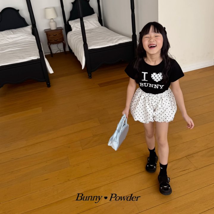 Bunny Powder - Korean Children Fashion - #prettylittlegirls - Dot Heart Tee - 7