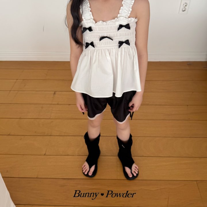 Bunny Powder - Korean Children Fashion - #prettylittlegirls - Eyelet Pants - 6