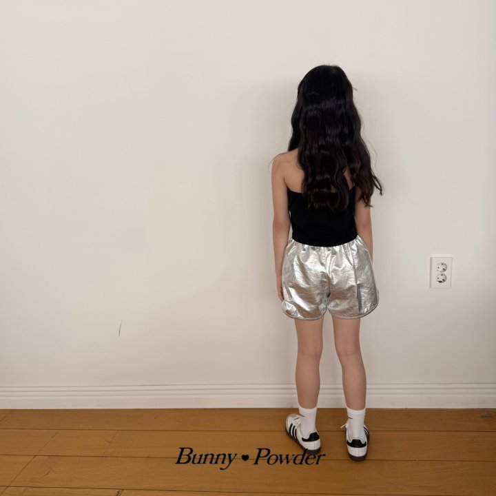 Bunny Powder - Korean Children Fashion - #prettylittlegirls - Glossy Pants - 5