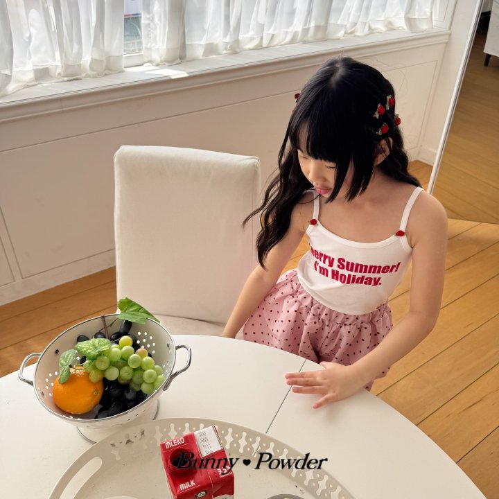 Bunny Powder - Korean Children Fashion - #prettylittlegirls - Merry Summer Sleeveless