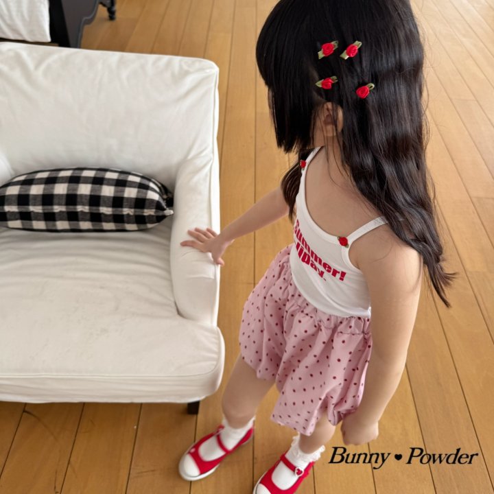 Bunny Powder - Korean Children Fashion - #todddlerfashion - Petite Rose Pin (set of 2) - 4