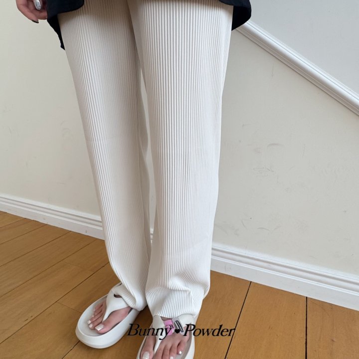 Bunny Powder - Korean Women Fashion - #restrostyle - Daily Pants (with Mom) - 2