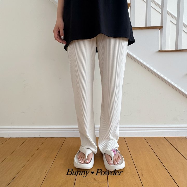 Bunny Powder - Korean Women Fashion - #romanticstyle - Daily Pants (with Mom) - 3