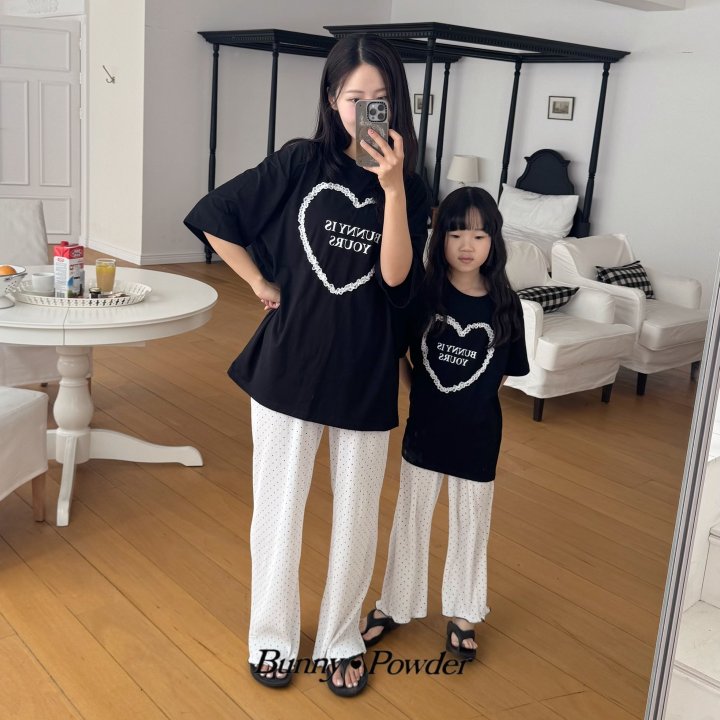 Bunny Powder - Korean Women Fashion - #romanticstyle - Your Tee (with Mom)
