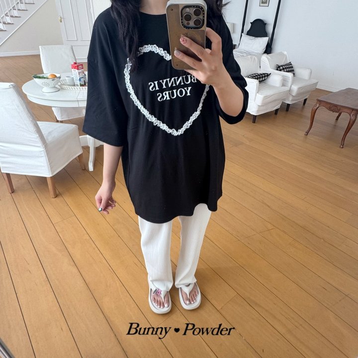 Bunny Powder - Korean Women Fashion - #romanticstyle - Daily Pants (with Mom) - 4