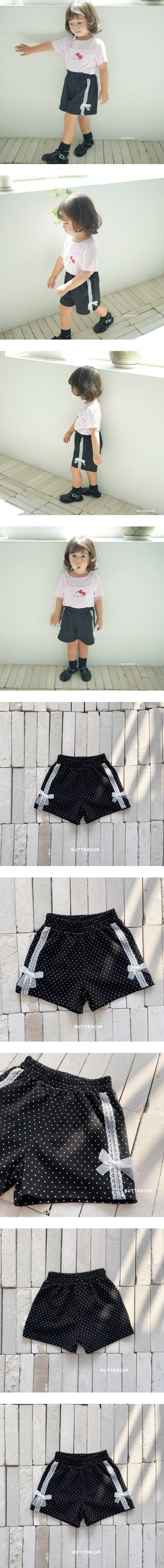 Buttercup - Korean Children Fashion - #magicofchildhood - Dot Lace Pants - 2