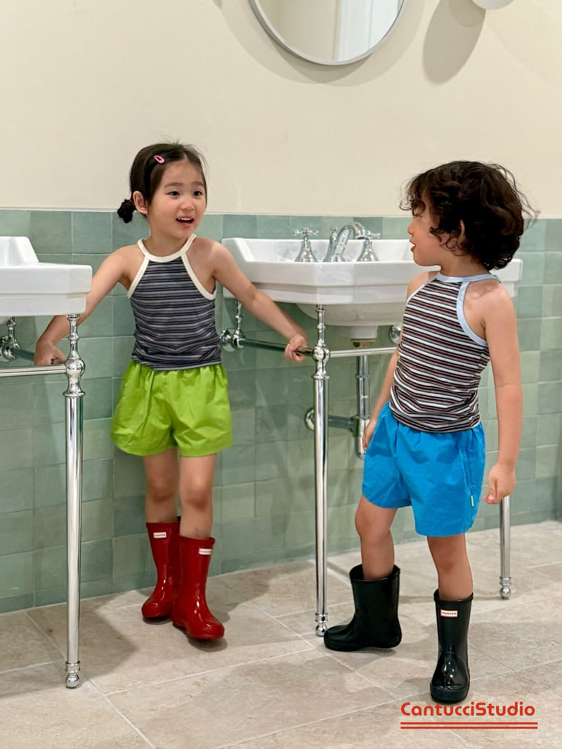 Cantucci Studio - Korean Children Fashion - #designkidswear - Ssoni Halter Sleeveless - 11