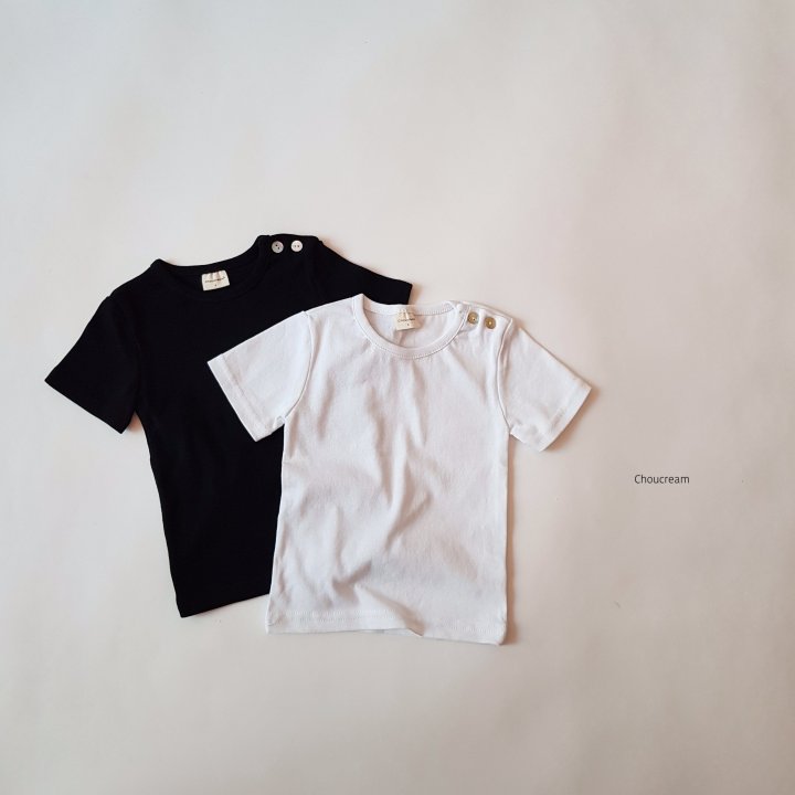 Choucream - Korean Baby Fashion - #babyboutique - Bebe Basic Tee (Summer)