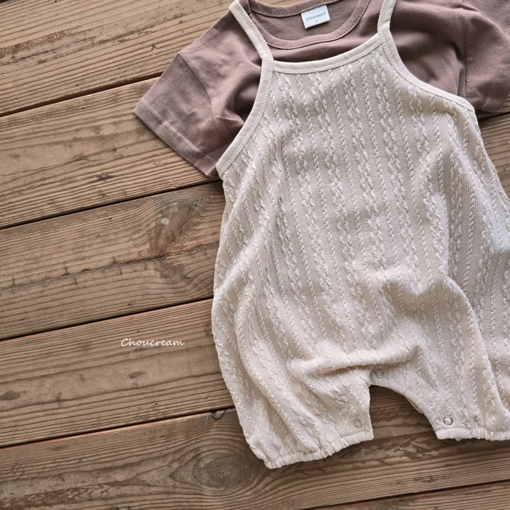 Choucream - Korean Baby Fashion - #babyboutique - Rope Knit Suit - 12