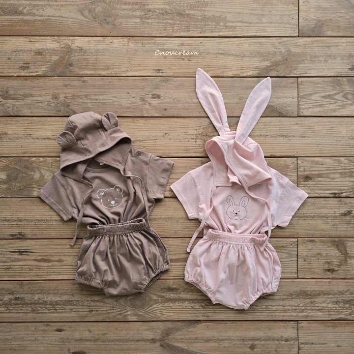 Choucream - Korean Baby Fashion - #babyboutique - Animal Bloomer - 7
