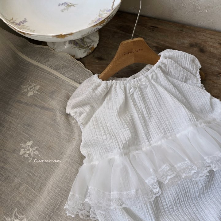 Choucream - Korean Baby Fashion - #babyboutique - Ore Lace Suit - 5