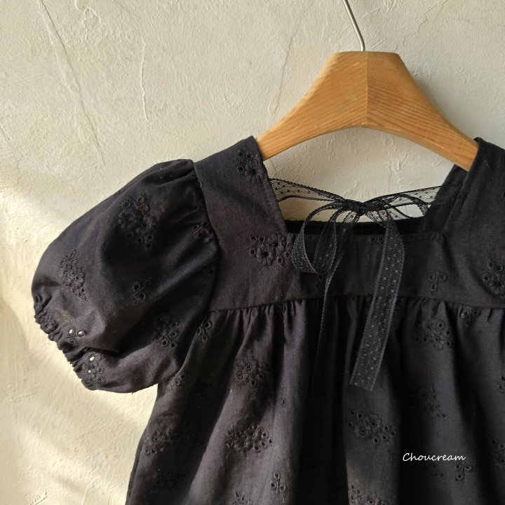 Choucream - Korean Baby Fashion - #babyboutiqueclothing - Puff Lace One-piece - 9