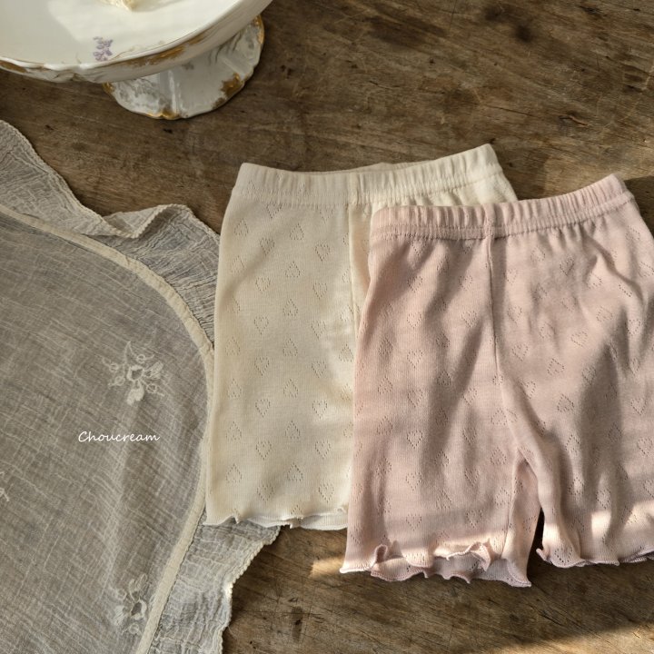 Choucream - Korean Baby Fashion - #babyboutiqueclothing - Eyelet Leggings - 5
