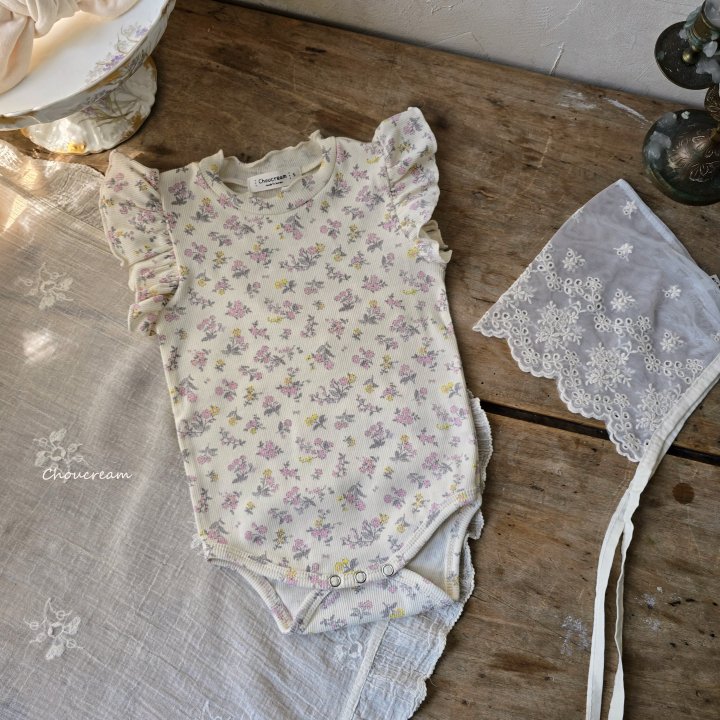 Choucream - Korean Baby Fashion - #babyboutiqueclothing - Floral Suit - 9