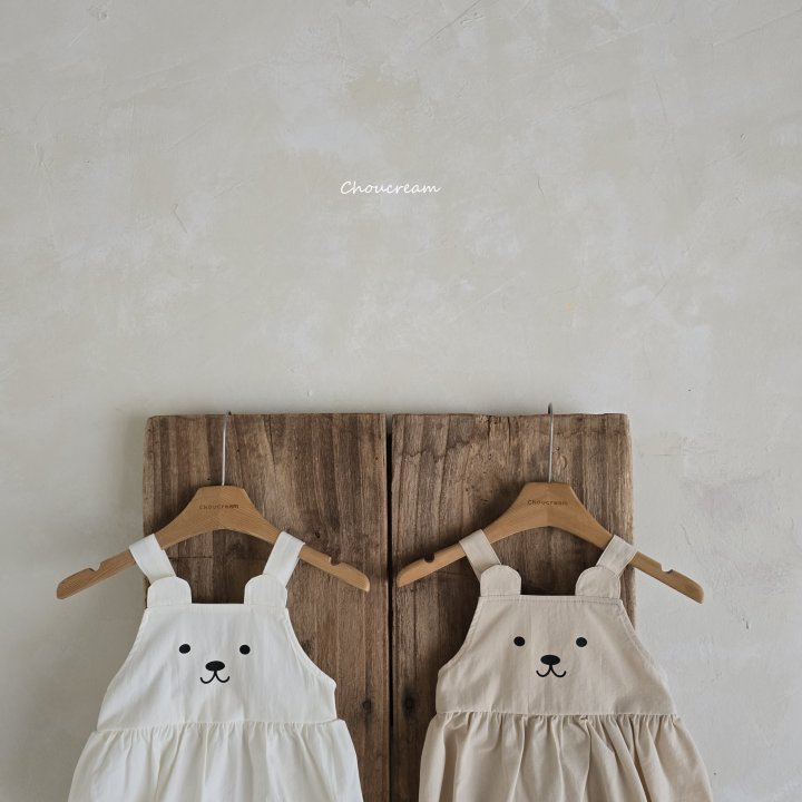 Choucream - Korean Baby Fashion - #babyclothing - Baby Bear Overall Suit (Summer) - 2