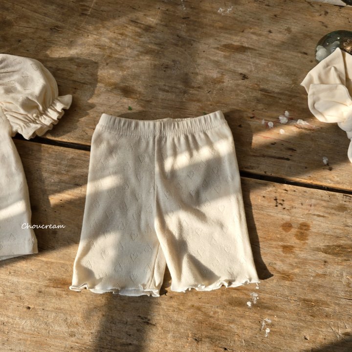 Choucream - Korean Baby Fashion - #babyfashion - Eyelet Leggings - 7