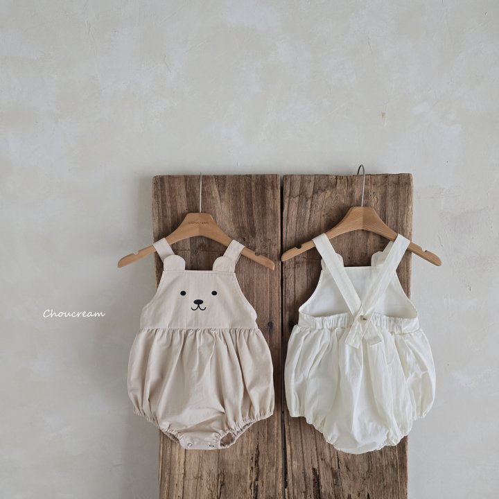 Choucream - Korean Baby Fashion - #babyfashion - Baby Bear Overall Suit (Summer) - 3
