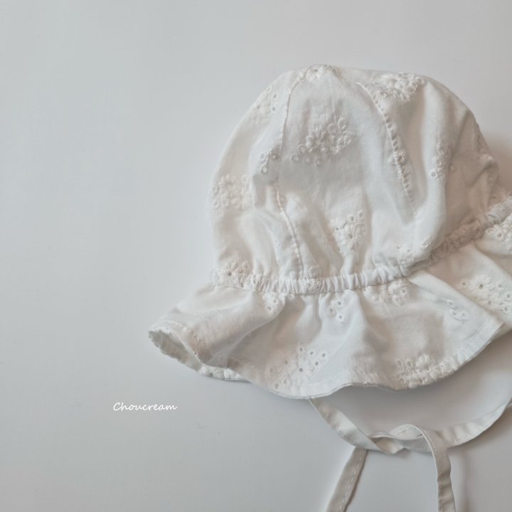 Choucream - Korean Baby Fashion - #babyfashion - Lace Bucket Hat - 12