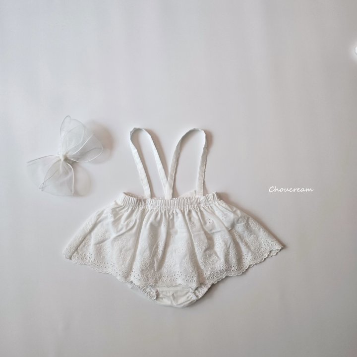 Choucream - Korean Baby Fashion - #babyfashion - Lace Skirt Bloomer - 2
